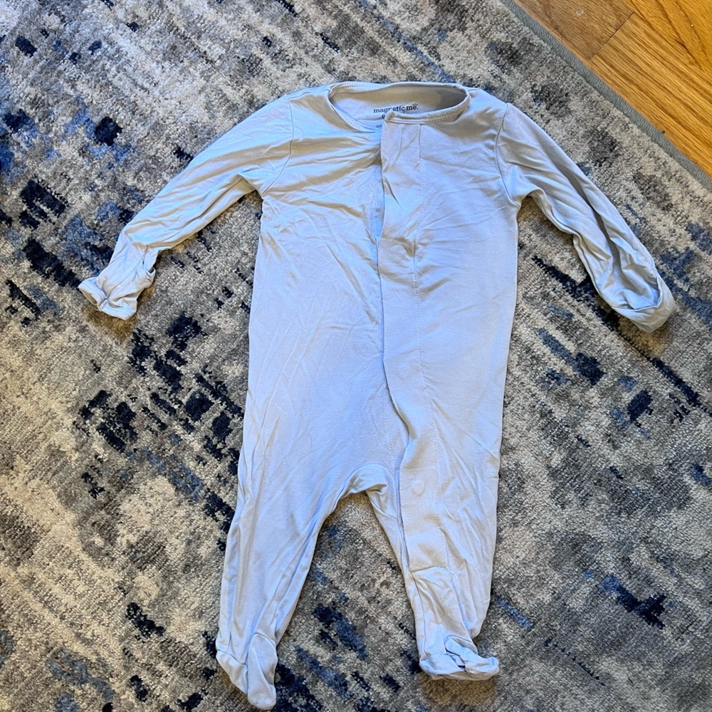 0-3 Month Magnetic Me onesie